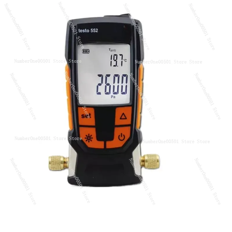 

Digital Vacuum Gauge for HVAC Refrigeration High-Precision Manifold Gauge for AC Heat Pump System Vacuum Testing