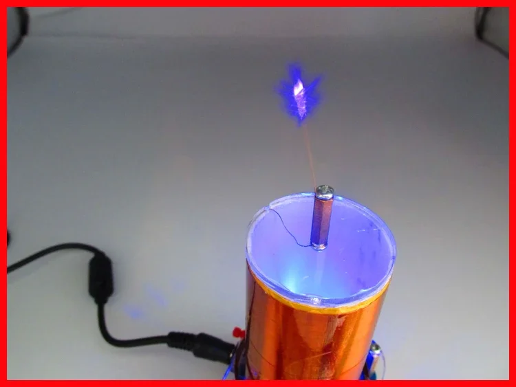 เพลง Tesla Coil Diy Suite ZVS เทคโนโลยีฟิสิกส์ Electronics ผลิตชิ้นส่วน Tesla ขนาดเล็ก