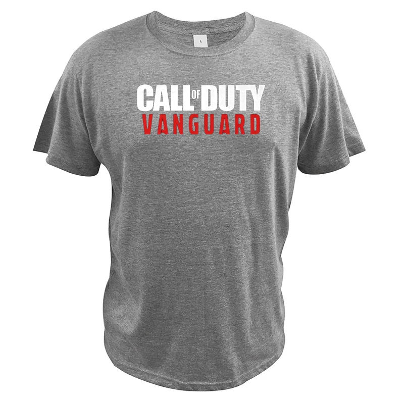 Call of Duty Vanguard T Shirt 2021 New First-Person Shooter Video Game Essential Tee Tops 100% Cotton EU Size Casual Camiseta