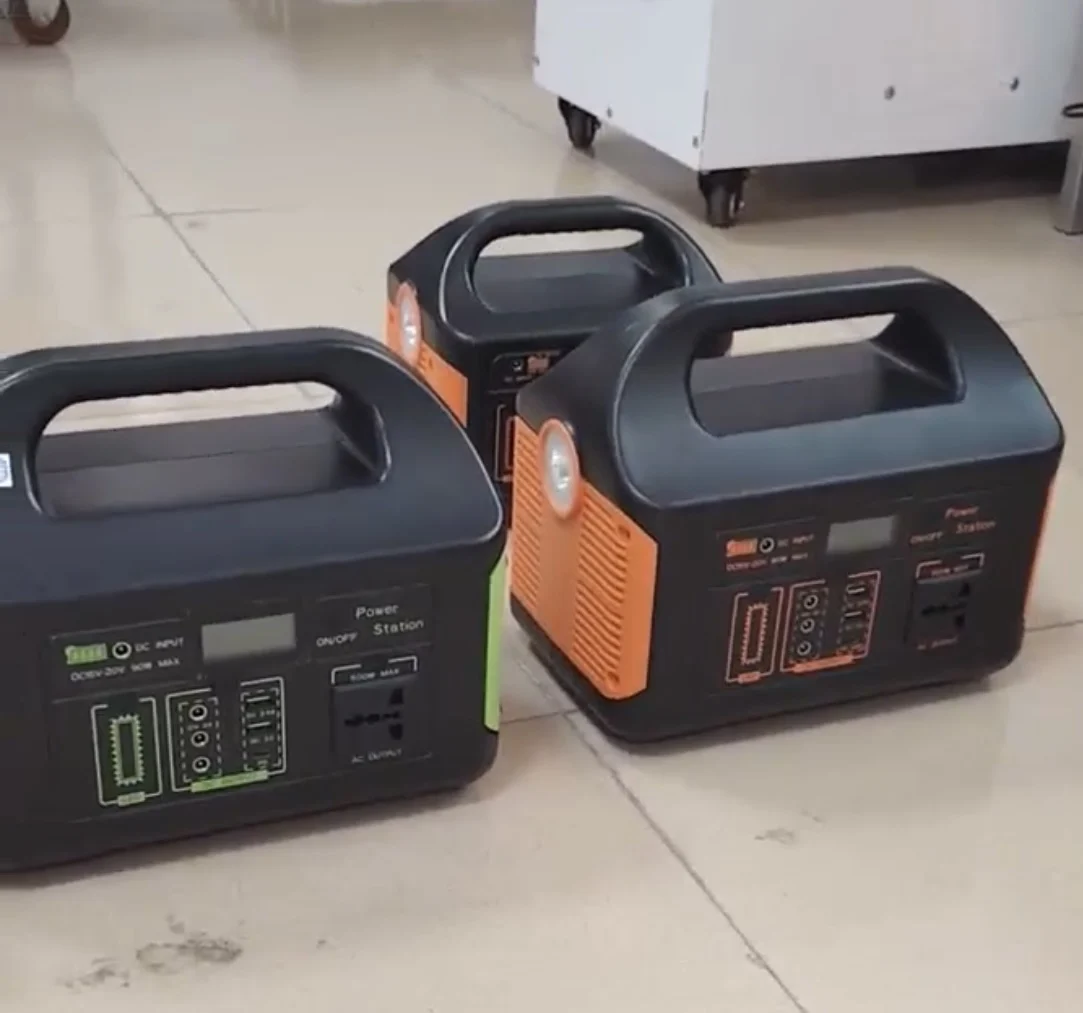 500W LIfepo4 Battery Rechargeable Electric Solar Generator Portable Backup Power Station for Home Camping