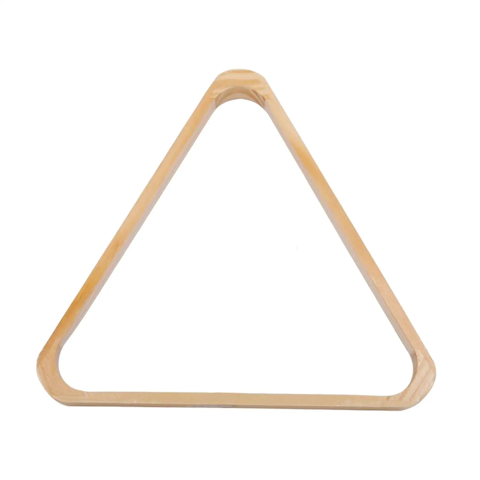 Triangle Rack for 9 Ball Billiard Table Wooden Ball Positioning Accessory for Home Game Room Use