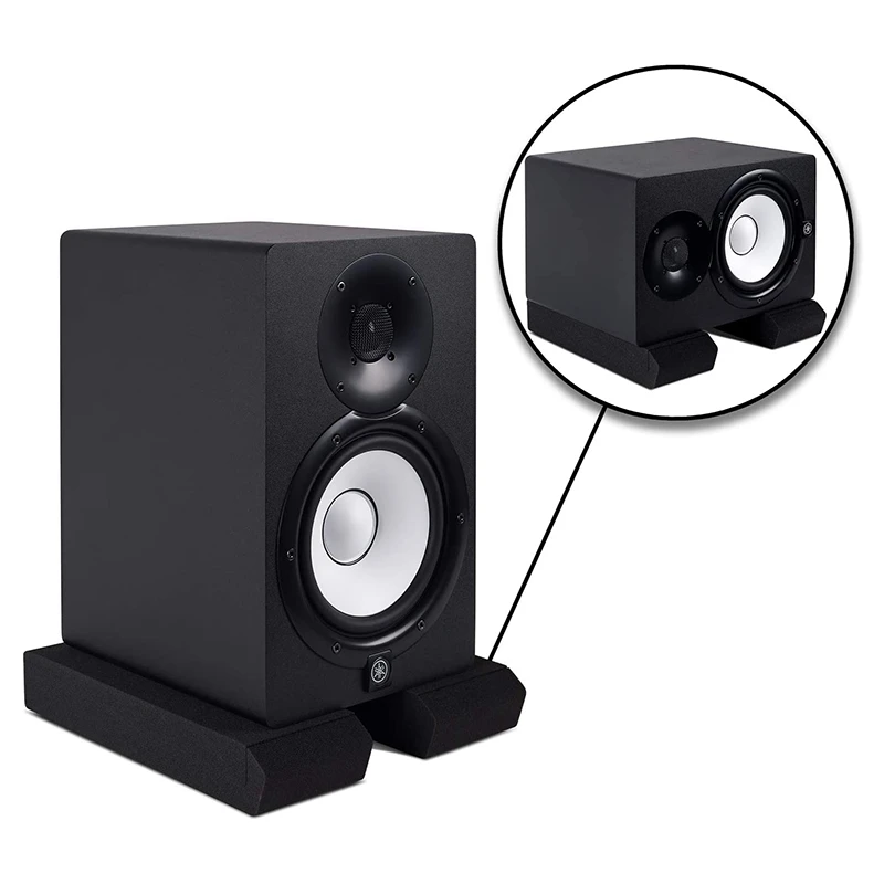 CGDS-Studio Monitor Isolation Speaker Pads Studio Monitor Stand Pads,Acoustical Foam For 3 Inch-10 Inch Speakers Base