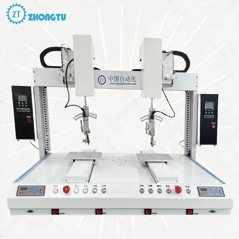 

Dual Station Robot Led Usb Automatic Soldering Electrode For Spot Solder Machine Equipment Machine