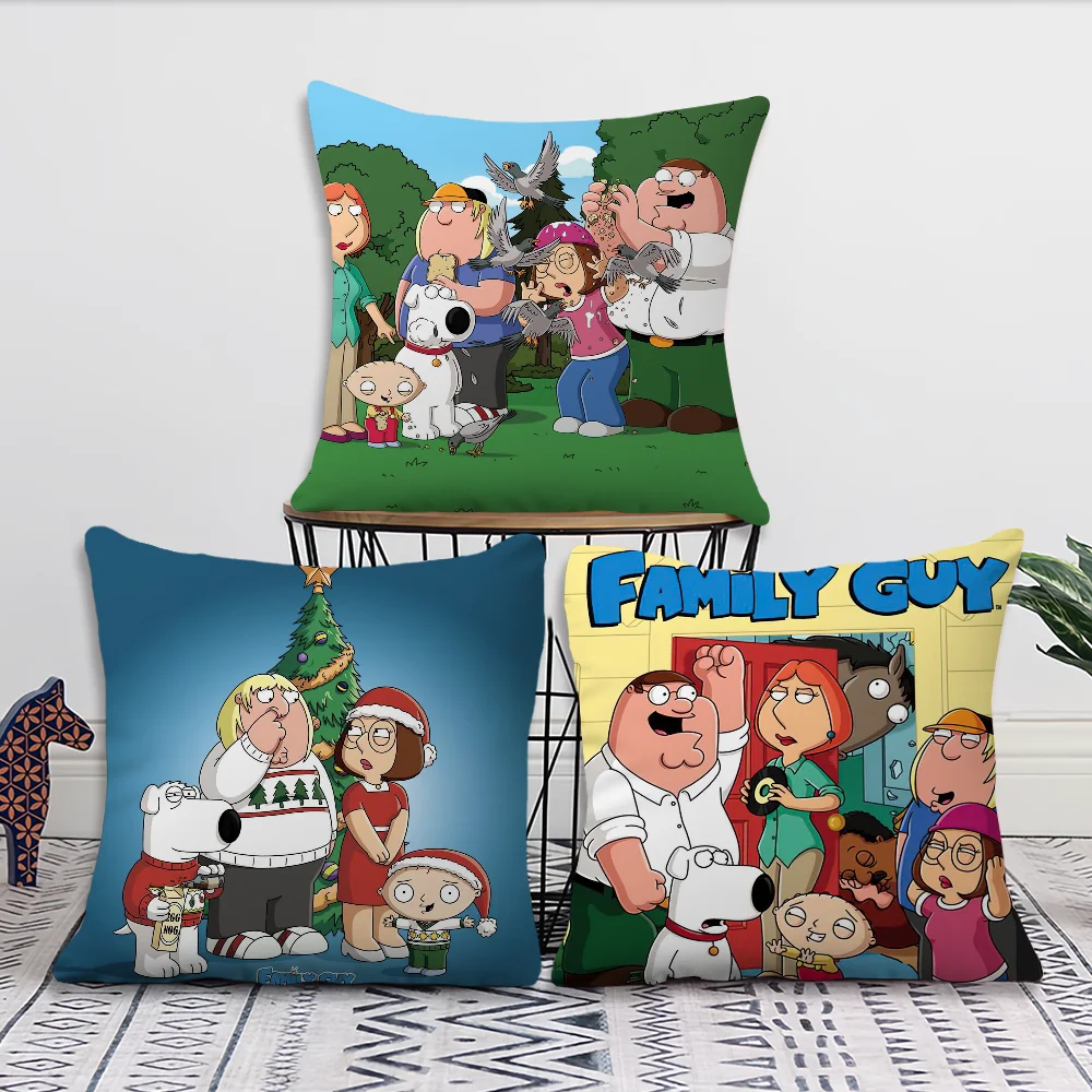 Cartoon F-Family G-Guy Funny Decoration Room Home Sofa living Office Car Nordic Simplicity Pillow Cover