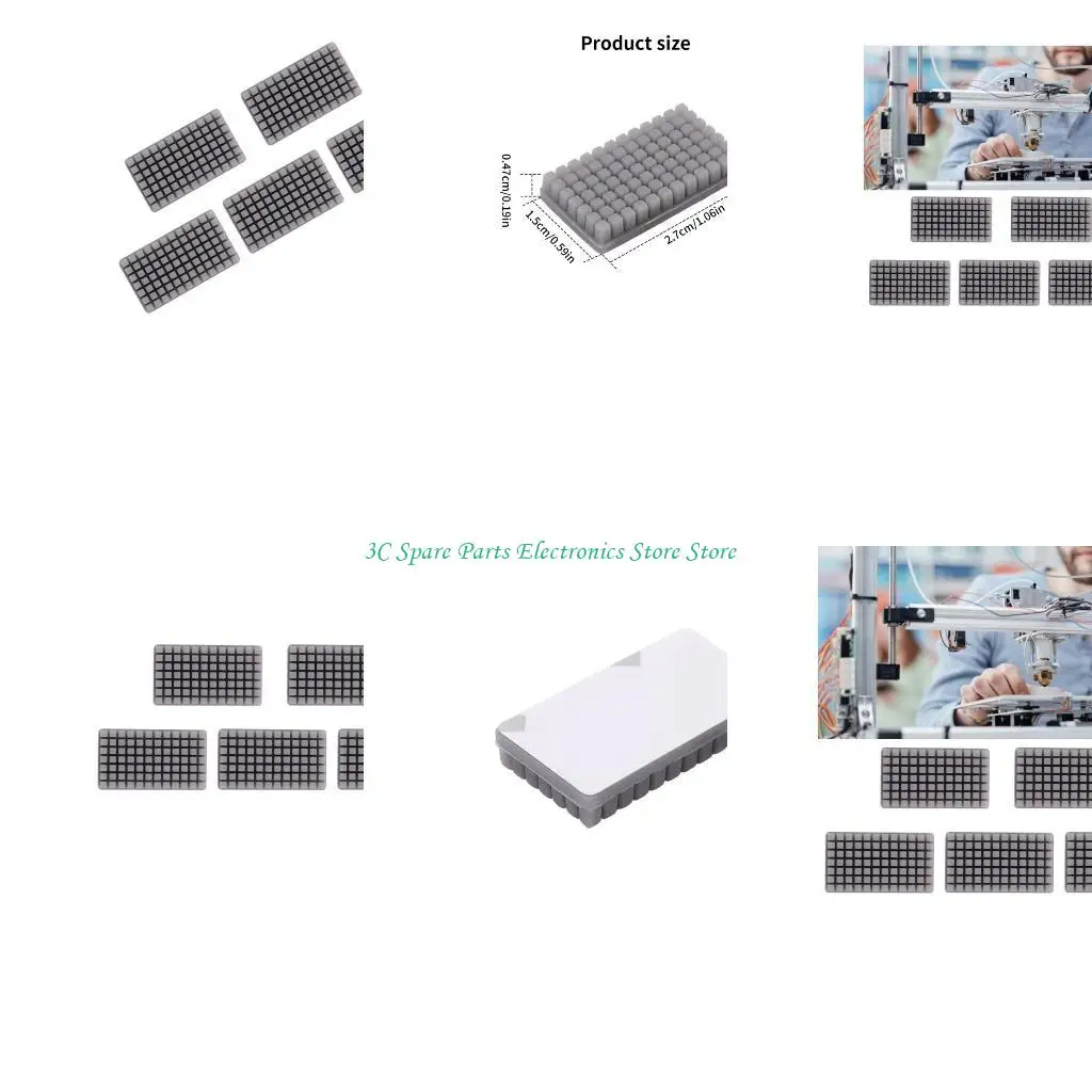 

SZ 5PCS CHARING CHAING BRAID SILICONE SPLAUL BRUINS Установите для плюс 4D -принтер в часах ежедневной техническое и уход