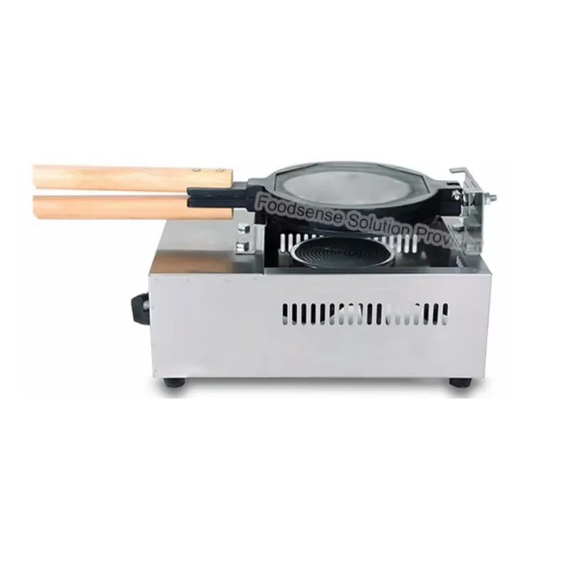 GAS Type Egg Waffle Maker Make A Large Hexagon-shaped Waffle with A Bubble