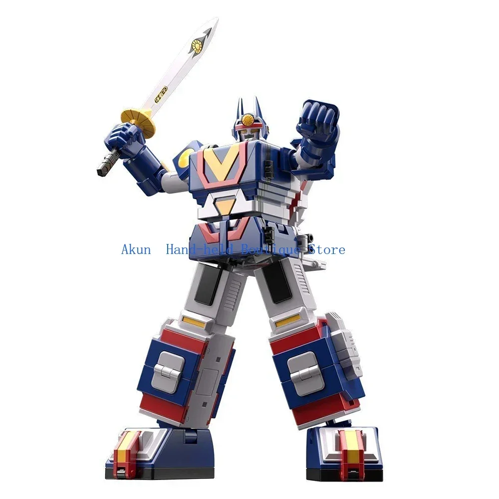 

In Stock Bandai Original Super Mini-Pla Taiyou Sentai Sun Vulcan Sun Vulcan Robo Candy Toys Action Assembly Model Toys anime