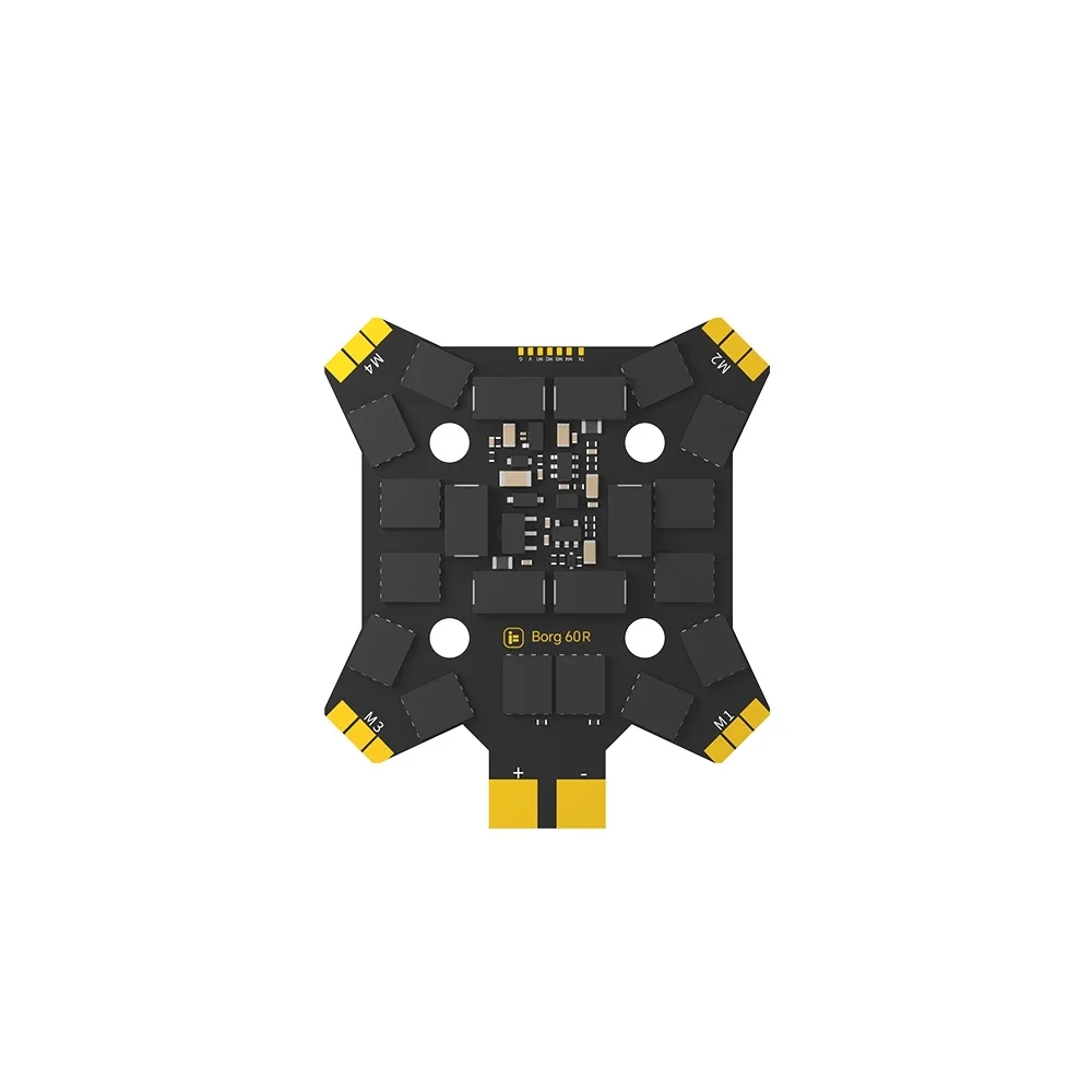 SkyDEliFlight Borg 60R 3-8S 4-IN-1 ESC With 20x20mm Mounting Holes For FPV Racing Parts