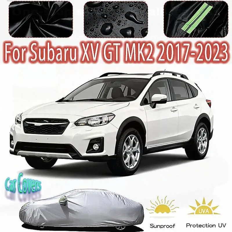 For Outdoor Protection Snow Cover Sunshade Waterproof Dustproof for Subaru XV GT MK2 Car Covers