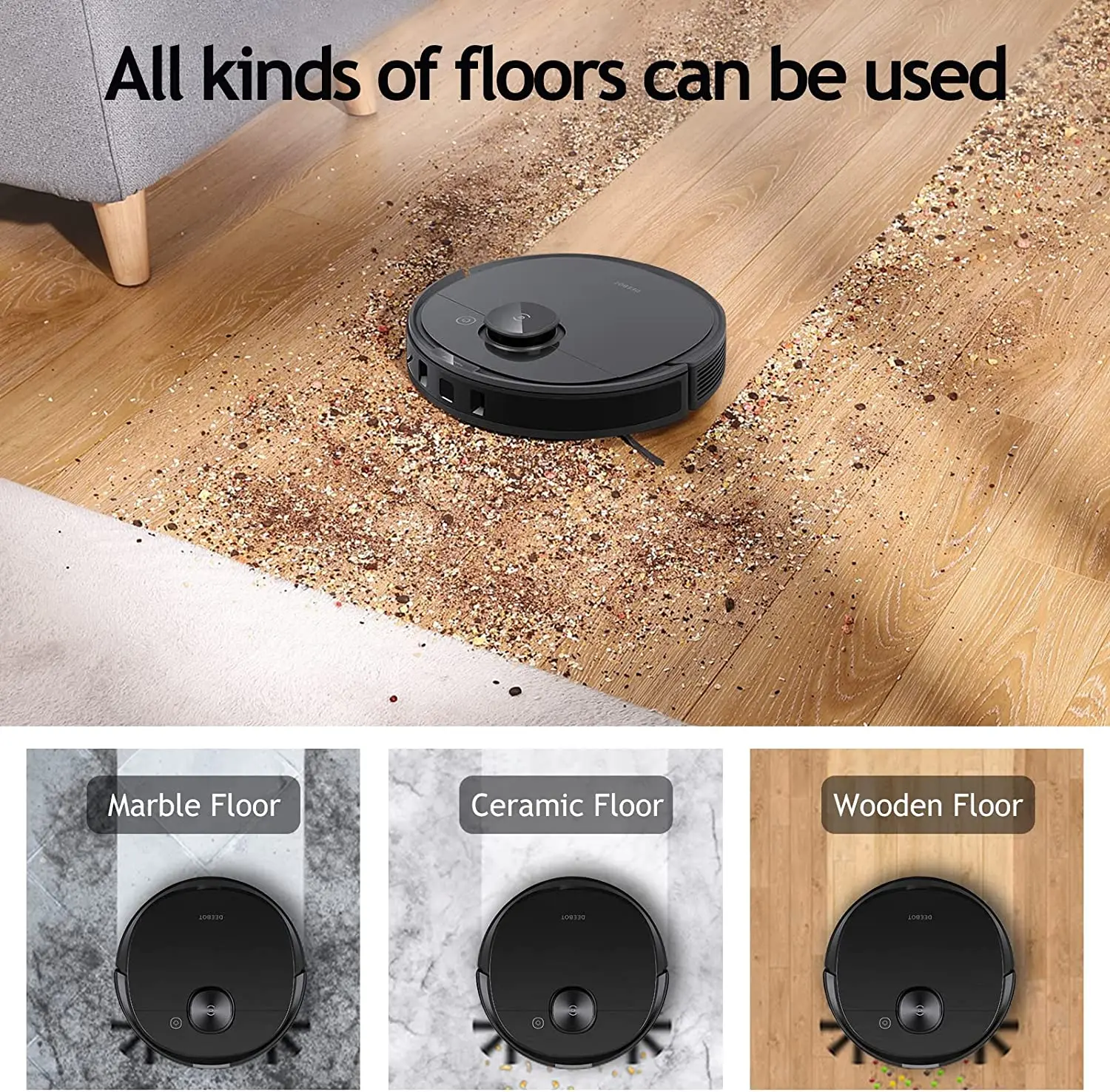 Paños y almohadillas desechables para aspiradora Ecovacs Deebot OZMO T8 AIVI T8 Max T9 Max N8 N8 Pro, 30 piezas