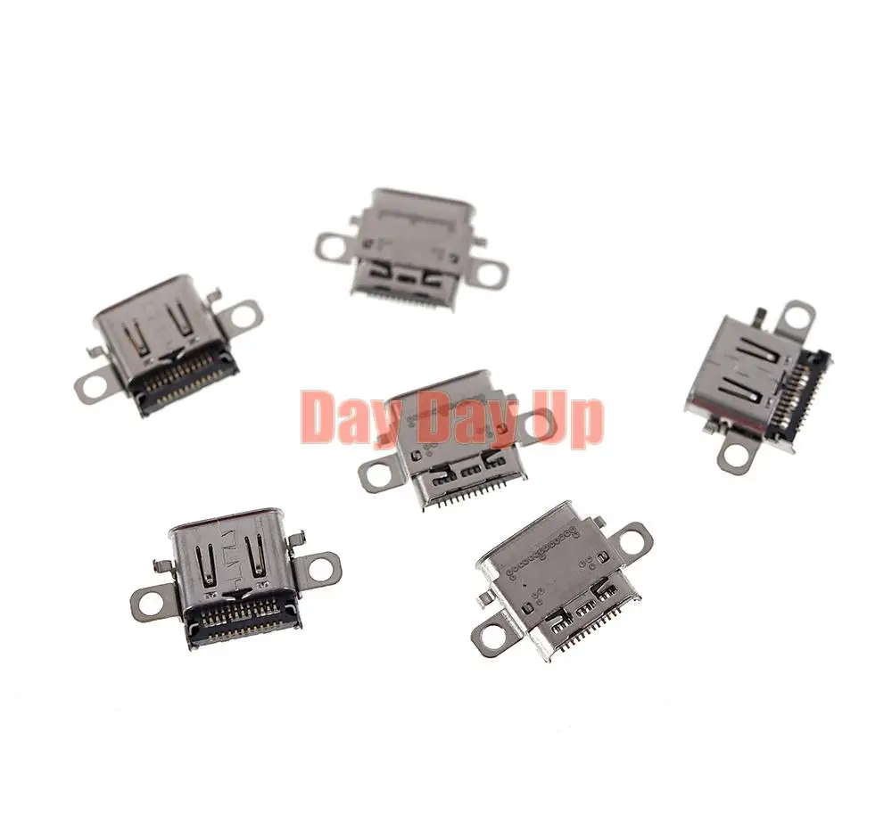 30 PZ Nuovo Originale Per Switch OLED Porta di Ricarica Presa Lotto Per Nintendo Switch Lite Console Connettore di Alimentazione Tipo-C Presa Porta