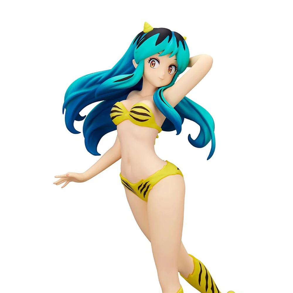 IN STOCK Original Banpresto Glitter & Glamours Urusei Yatsura Lum II 220 mm Nice Collectible Model Anime Action Figure Gift Toys