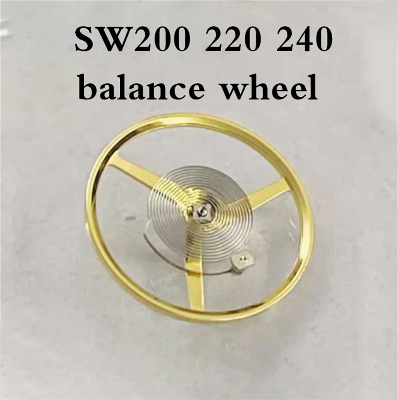 Watch Accessories Are Suitable For SW200 SW220 SW240 Mechanical Movement balance wheel Movement Loose Parts