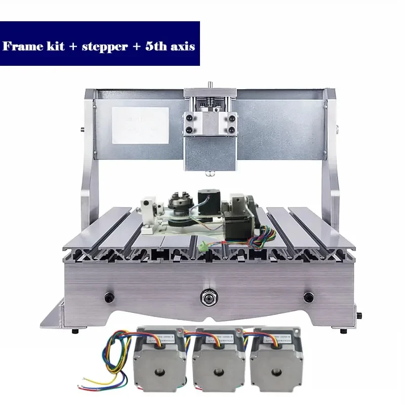 

Рама с ЧПУ 6040Z, 4 оси, 5 оси, для ЧПУ 6040 3040 3020, фрезерный станок по металлу и дереву с шаговыми двигателями Nema23, соединения по дереву