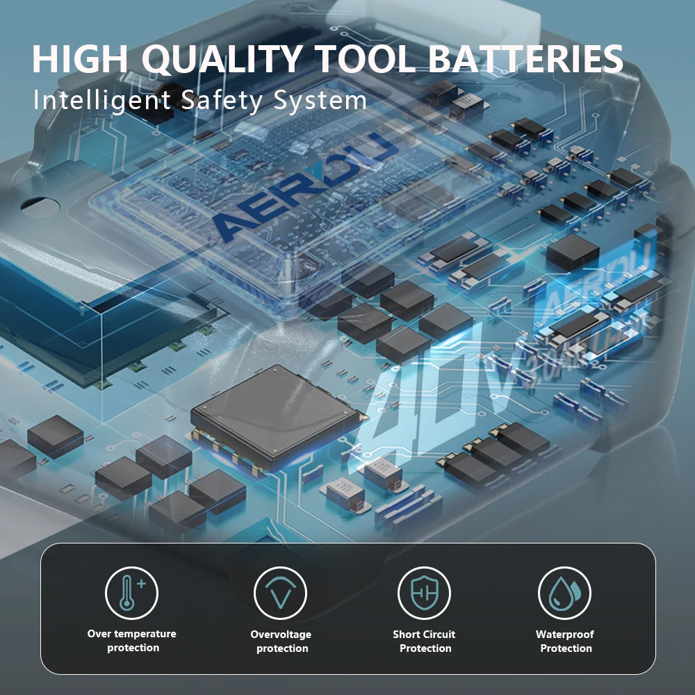AERDU 40V 3000mAh para Makita  - Makita Power Tools Xgt avaliação e preço