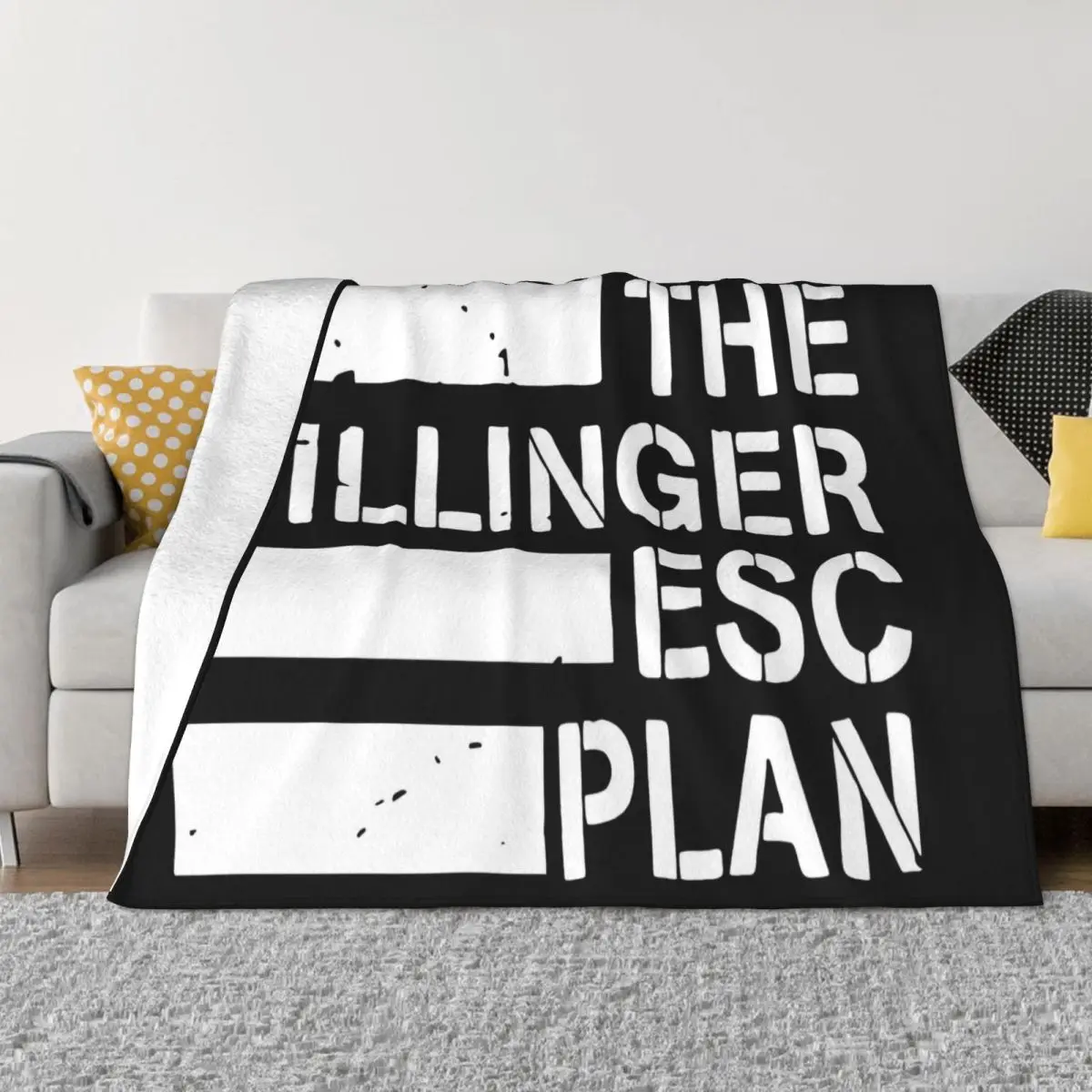 The Dillinger Escape Plan Mathcore Band Black Mens Cotton S Xxxl Size Better Throw Blanket