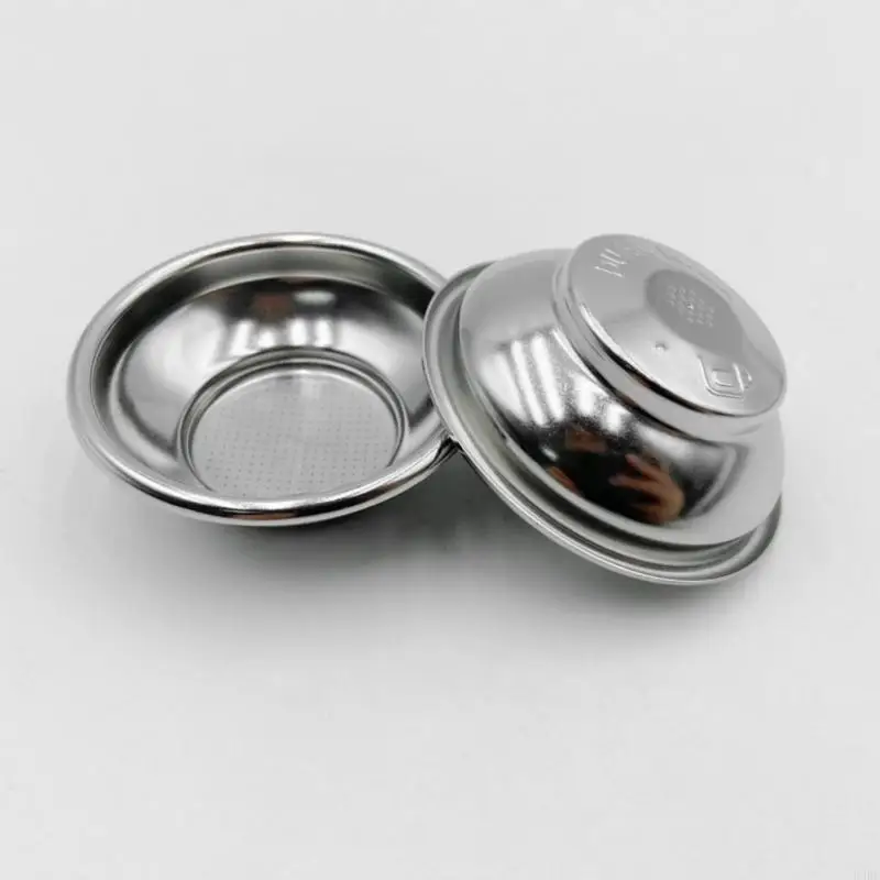 54mm Espresso Filter Basket Stainless Steel Coffee Ground Strainer Double Layer Cup Espresso Powder Bowl for Coffee