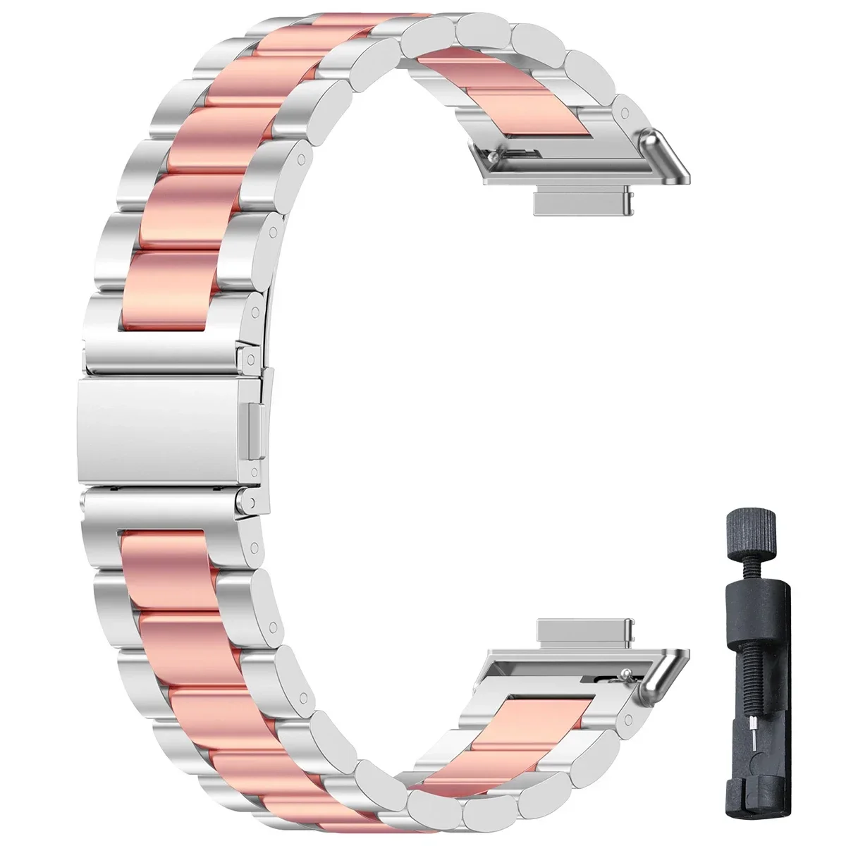 Edelstahlarmband für Redmi Watch6 5 4, luxuriöses Metall-Ersatzarmband für Xiaomi MiBand8/9Pro, Sportarmband Correa