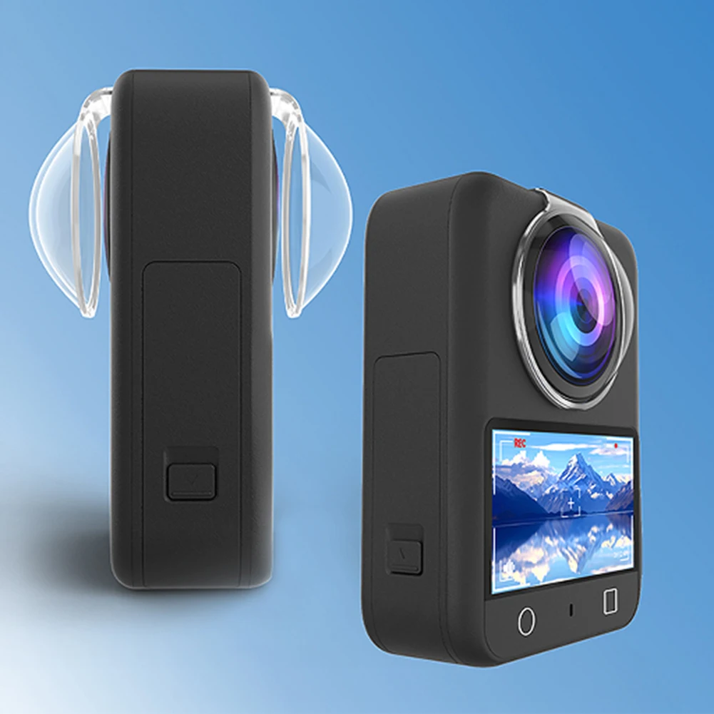 For DJI Osmo 360 Action Camera Lens Guard Anti-Collision Camera Protective Cover Seamless Plastic Lens Cover Camera Accessories