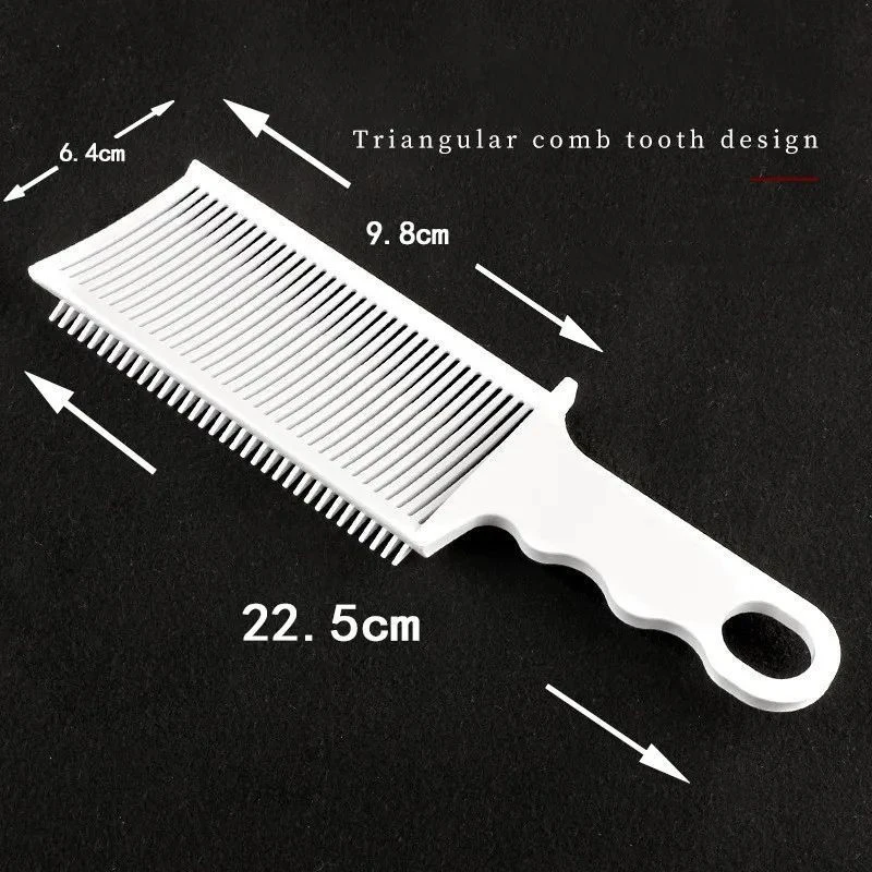 Hair Cutting Combs Professional Barber Clipper Blending Flat Top Hair Cutting Comb for Men Fading Comb Salon Styling Tool
