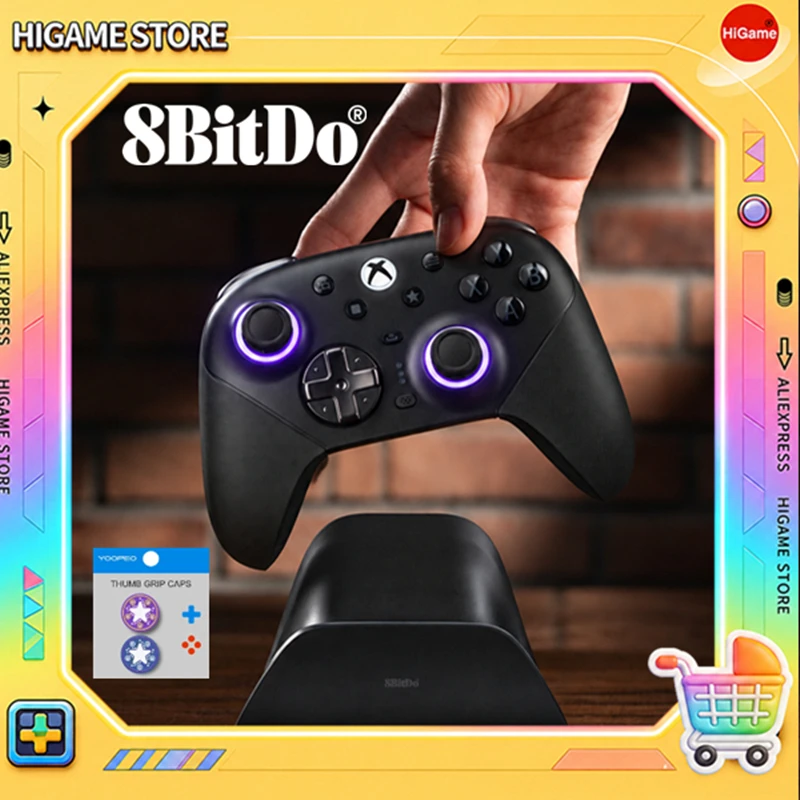 8BitDo ControllerCompatible with Xbox Series X|S, Windows PC, and mobile devices. Officially licensed by Xbox Ultimate 3E