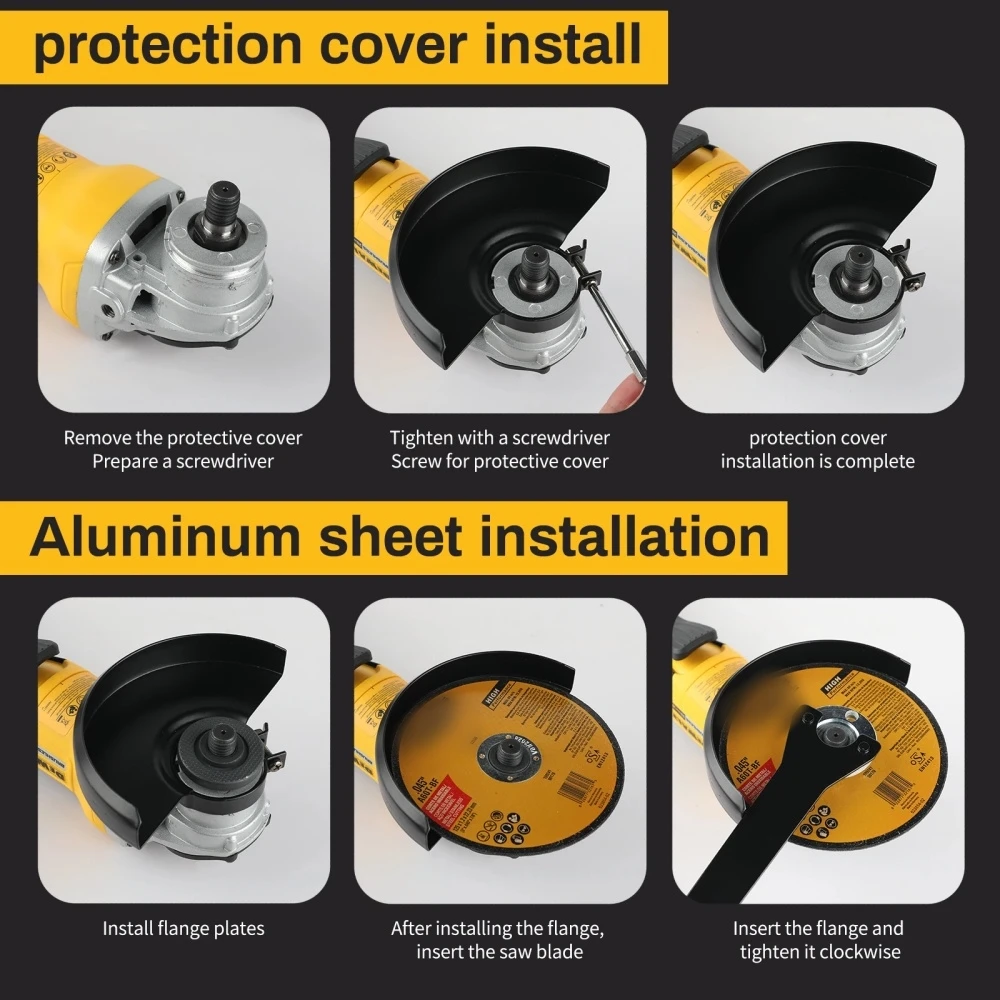 Gerinda Sudut Tanpa Kabel Brushless 100mm Mesin Pemotong Kayu Listrik Nirkabel Alat Listrik untuk Baterai Dewalt 20V