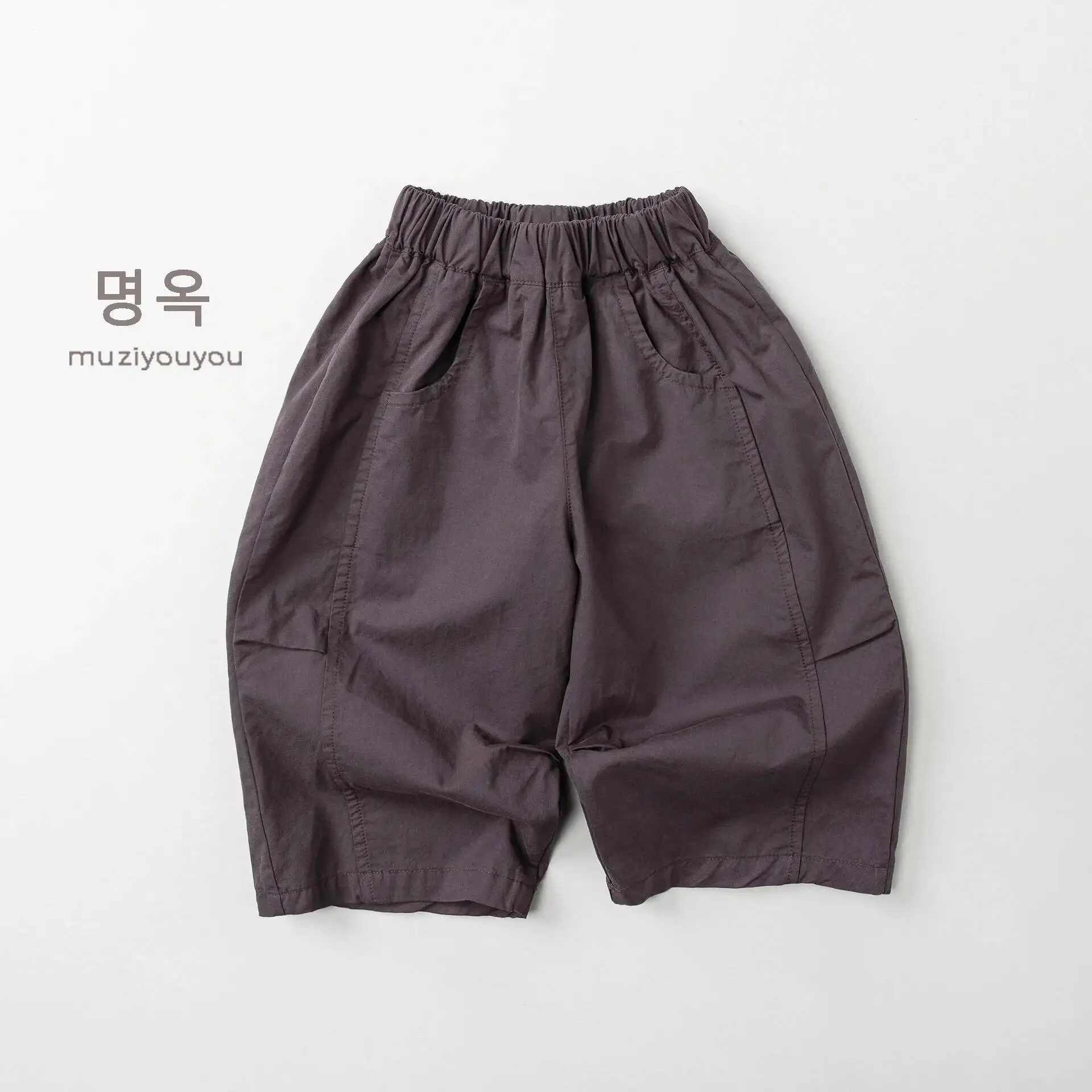 Frühling Sommer Kinderhosen 1-8 Jahre Jungen Mädchen Baumwolle Dünn Gespleißte Lockere Gerade Hosen Koreanische Kleinkind-Hosen für Kinderkleidung – Detail 8