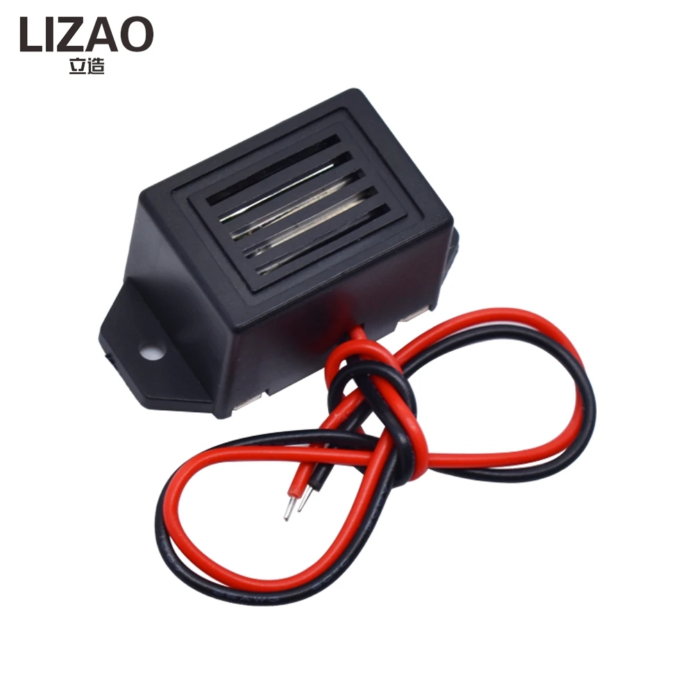 LIZAO DC 12V 85dB Mini Active Piezo Buzzer Constant Tone Electronic Alarm Buzzer for Arduino Security DIY Projects