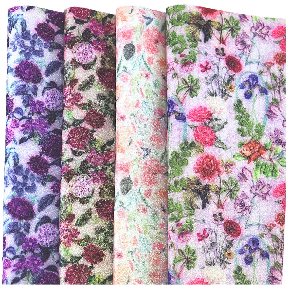 

Рулон из искусственной кожи с блестками, 30x см