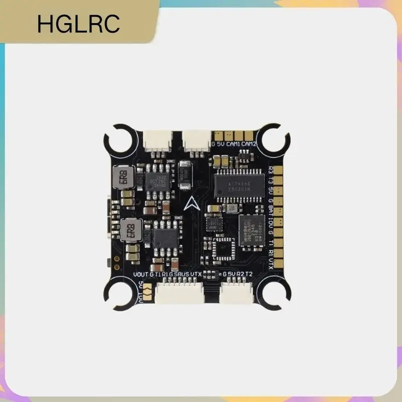 

HGLRC F405 8S V1 Flight Controller 35V with Blackbox PDB for FPV Racing Freestyle Drone BLHeli 32 ESC Compatible