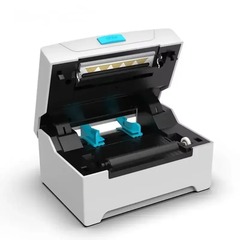 Multifuncional Application Serial Port Qr Code Small Mini Labels Stickers Printer Business Package Thermal Label Printer
