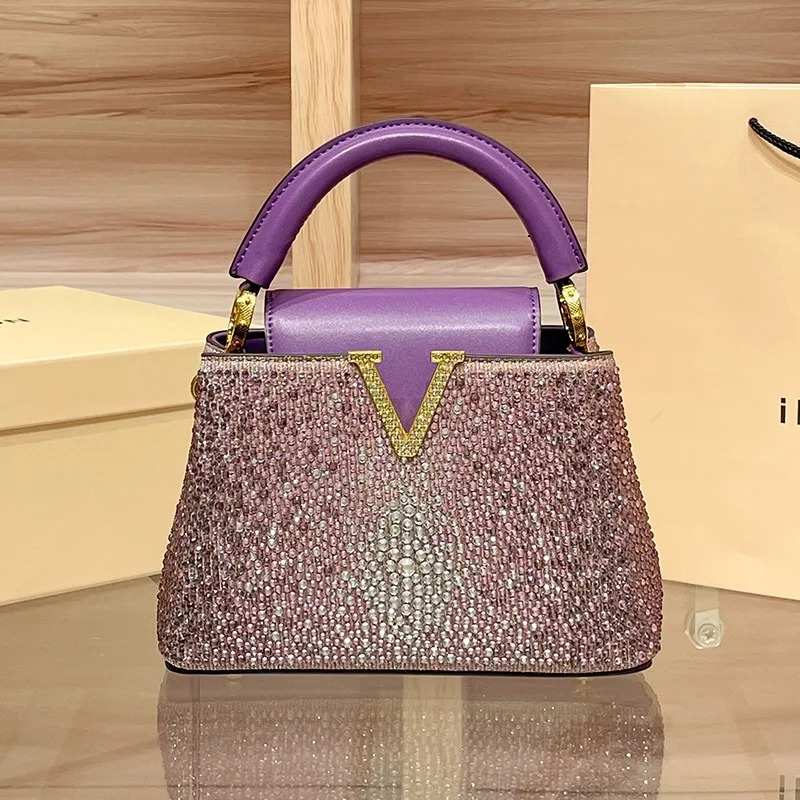 

Classic Solid Color Retro Diaper Bag For Women Elegant Crossbody Handbag Unique Designer Leather Vintage Shoulder Tote Large