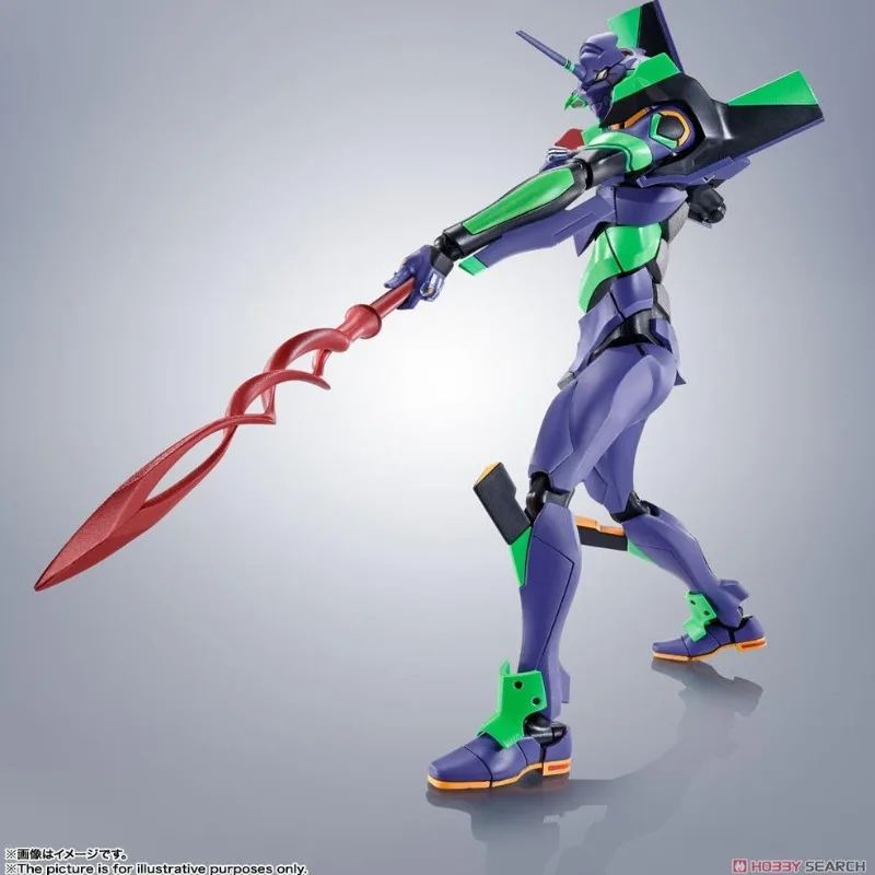 バンダイ エヴァンゲリオン モデルキット ロボット魂 エヴァンゲリオン テスト型-01 カシウスの槍 リニューアルカラーエディション コレクションモデル おもちゃ