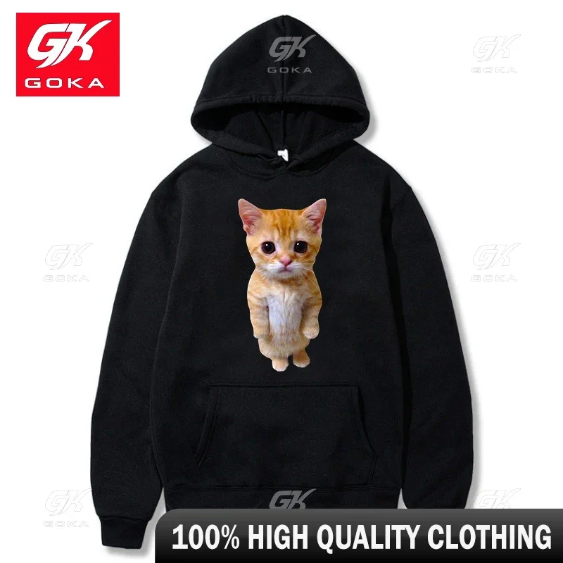 Autunm Funny Cat Printed Women Casual Multi color Hoodies Women Men Harajuku Pullover Girl Boy Casual Fashion Clothes Top Unisex