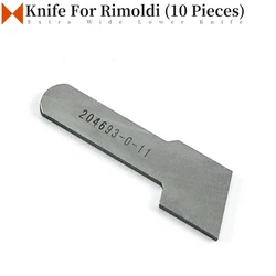 204693-011 (290-113SP) Extra Wide Lower Knife for RIMOLDI 27 / 327 / 329 / 527 / 627 Sewing Machine Part blade (10 Pieces)