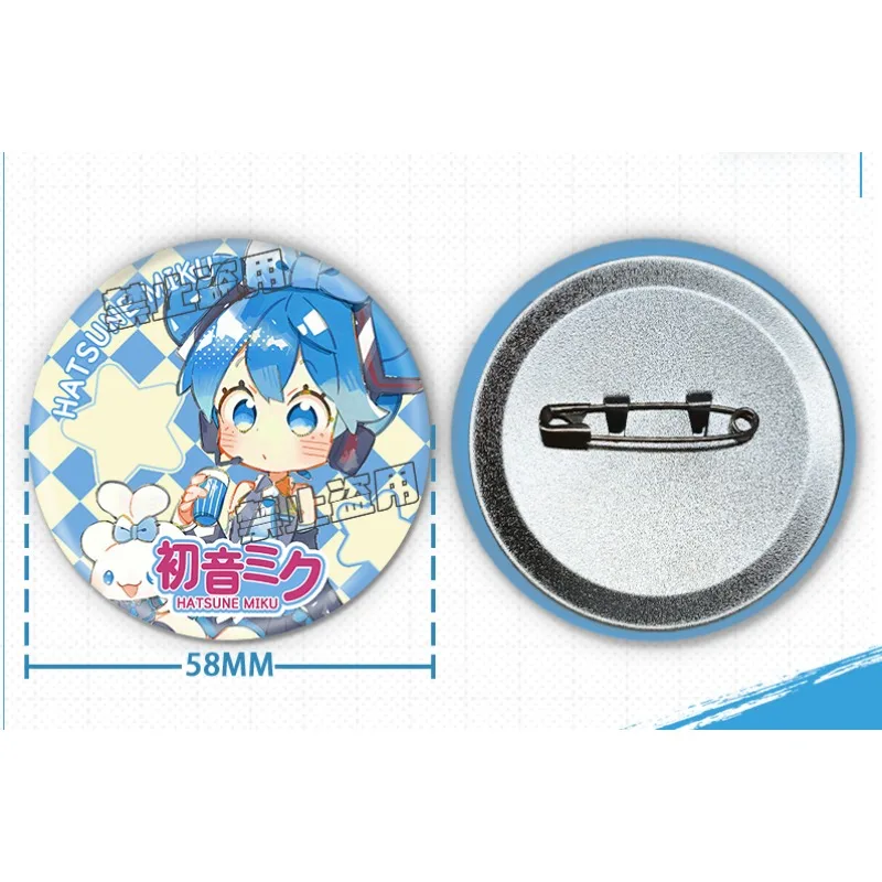 Hatsune Miku Acrylic Stand Figure Hatsune Miku Project DIVA Anime Peripheral Cute Creativity Exquisite Schoolbag Ornament Gifts