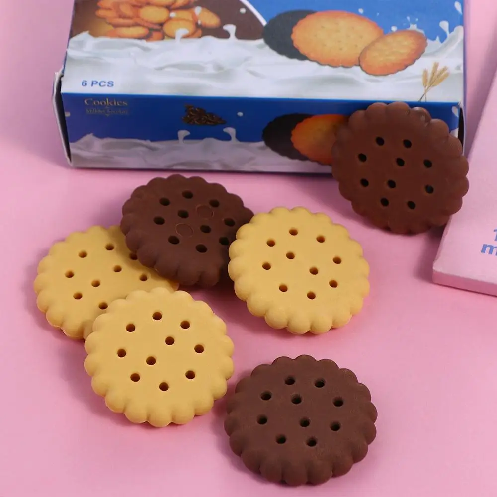 Less Rubber Debris Biscuit Pencil Eraser Good Flexibility Easy To Rub Cookie Pencil Eraser Handwriting Writing Drawing