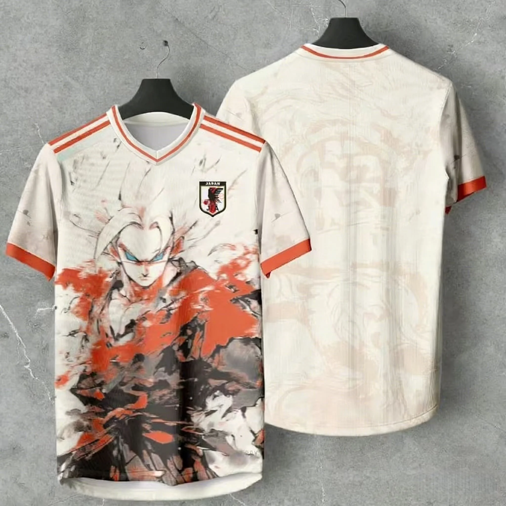 2026/27 Dragon Ball Z: Goku Japanisches Fußball-Eltern-Kind-Anime-Shirt Sport-T-Shirt Reise nach Westen Zolt Goku Anime-Shirt – Detail 9