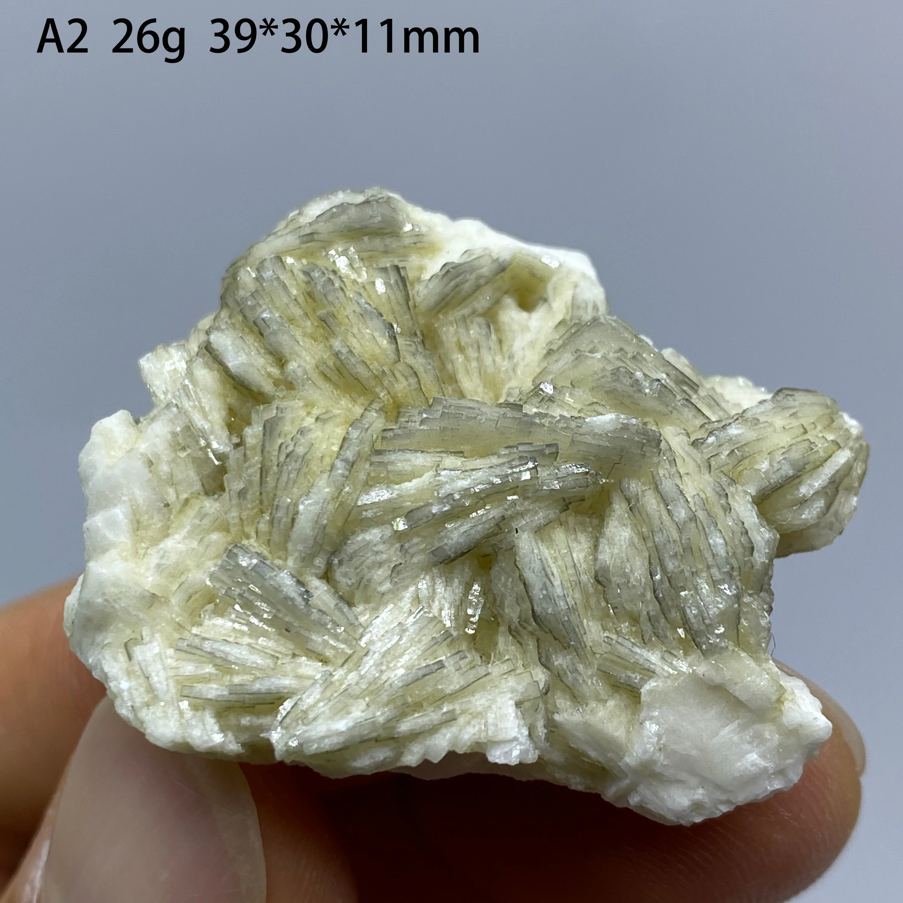 Natural Guizhou White Barite Raw Mineral Specimen Quartz Crystal Rock Healing Stone Home Decor Gift