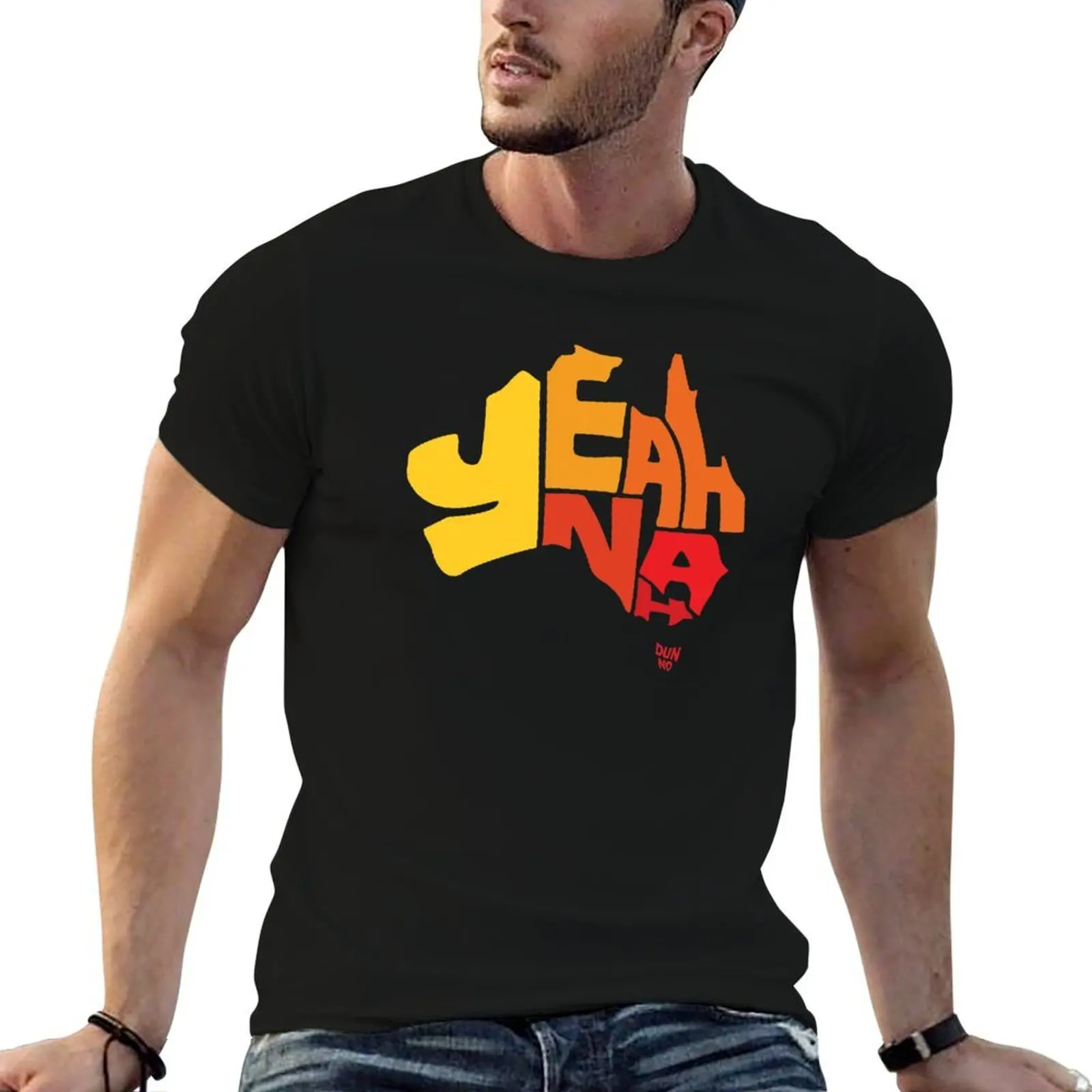 

Yeah Nah (Australia) T-Shirt t shirt for man 100 percent cotton man graphic t shirt T-Shirt
