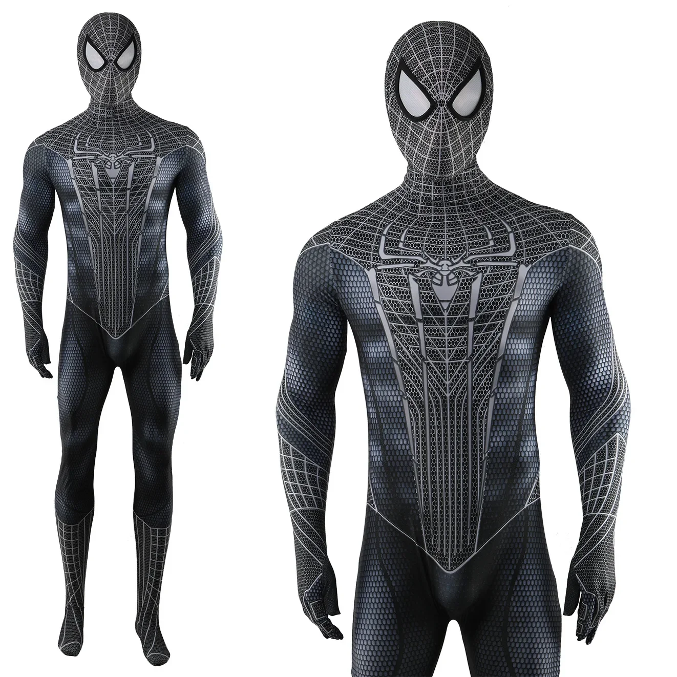 الكبار الرجل العنكبوت تأثيري فانتيسي زي مزيج سوبر هيرو مايلز موراليس فيلم تأثيري هالوين كرنفال cadeau مشط #4