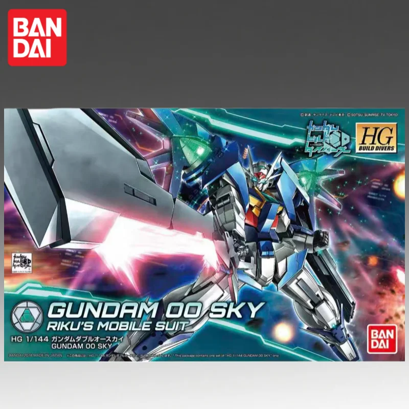 

In Stock Bandai Original Hgbd 1/144 Gundam Model Gundam 00 Sky Action Figure Model Doll Brand New Boxed Anime Characters Toys