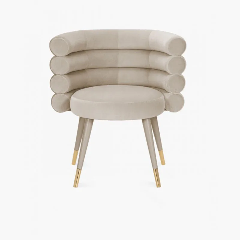 

Lazy computer chair household dresser stool girls bedroom backrest light luxury makeup chair