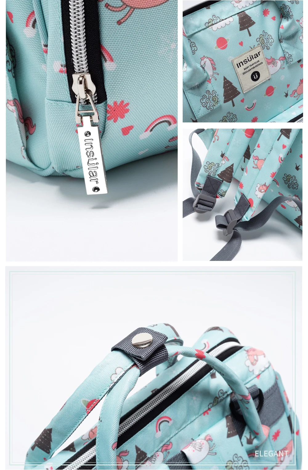 Maternity Backpack For Baby Care And Stroller Diaper Bag Organizer_voghion.com