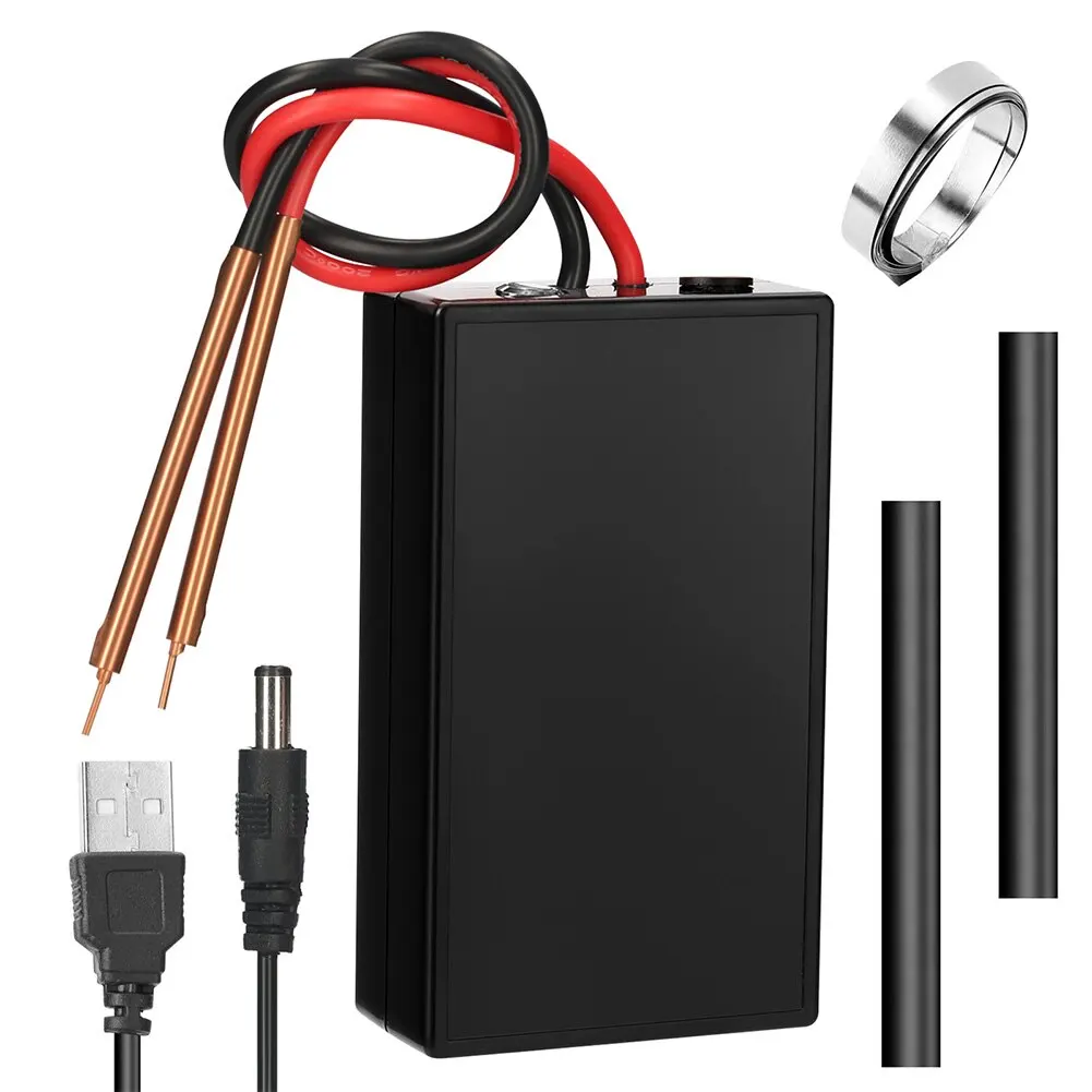 Fai da te Storage Mini Touch Welder 5V 6 velocità regolabile 18650 batteria agli ioni di litio kit di strumenti per saldatura a punti Home Energy