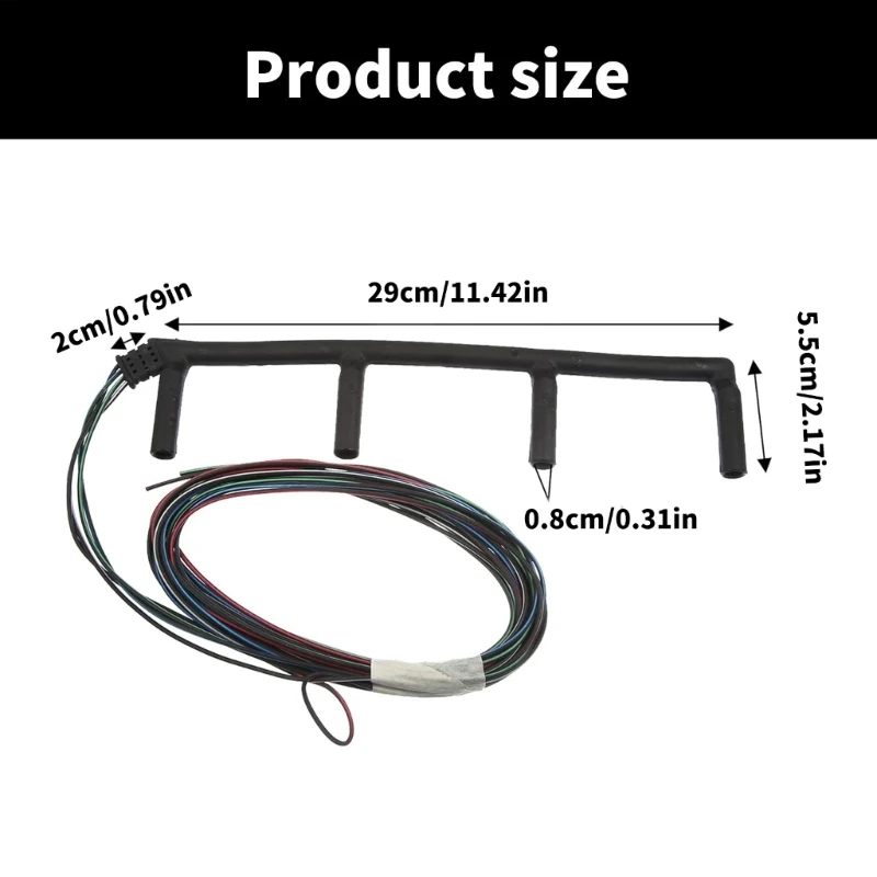 

Engine Heater Cord Glow Plug&Connector Bridge Wiring Harness Suitable for Golf 038971782C 904-417 V10830116 84554003001