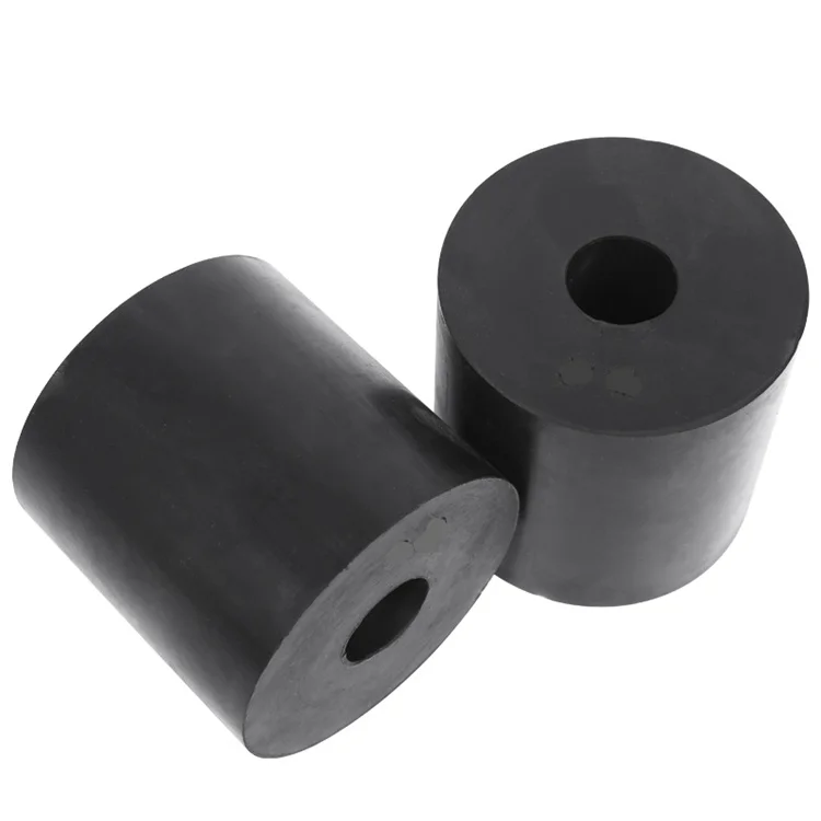Heavy Duty Steel Composite Damping Compression Hollow Rubber Spring