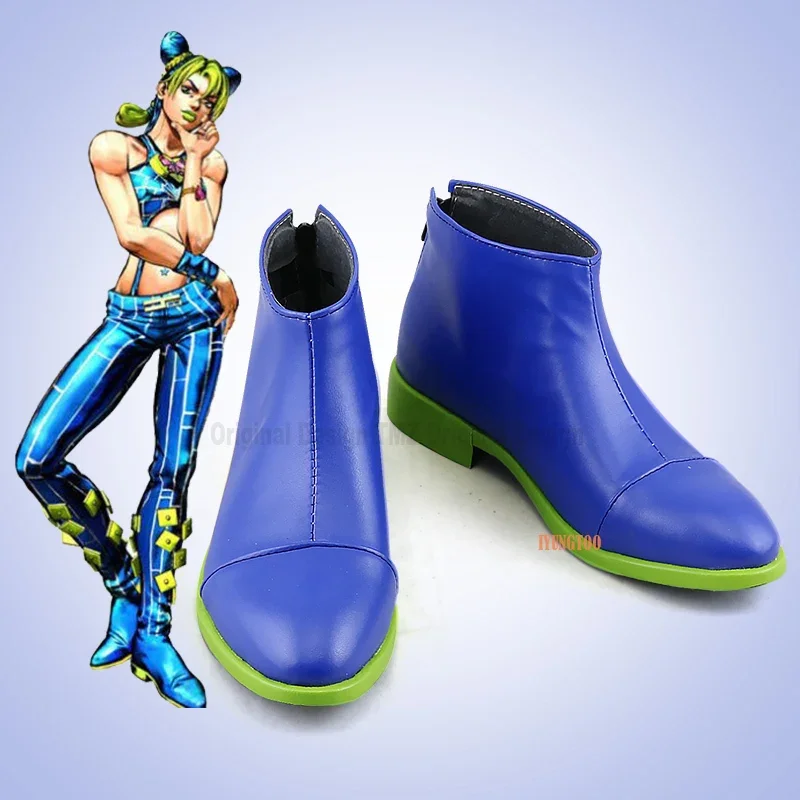 JJoJo's BBizarree Adventure 6 Stone Ocean Kujo Jolin Cujoh Jolyne Characters Anime Costume Prop Cosplay Shoes Boots