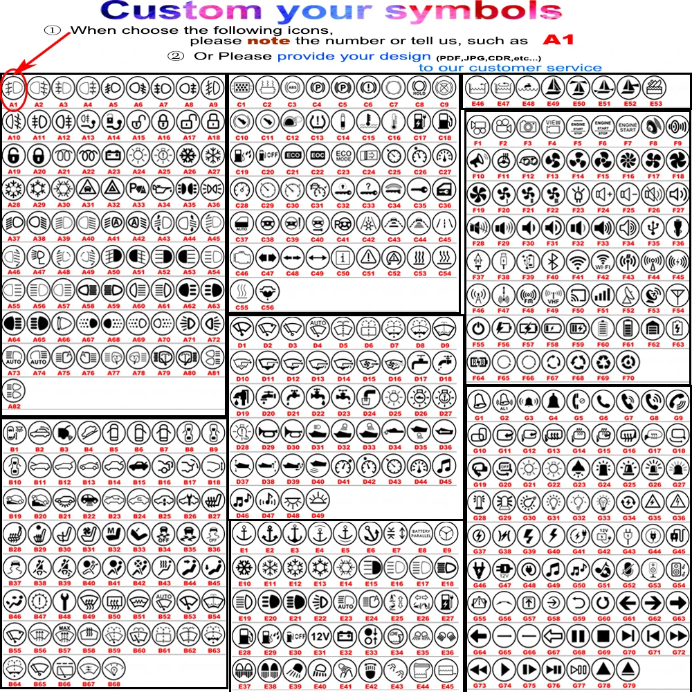 22mm Customize Car Boat symbol icon design Latching/Momentary Waterproof Metal Push Button LED Light Auto Reset Locking 12V horn