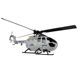 Helicopter Model Four-Channel Aileron Free Six-Axis Fixed Height Adult Remote Control Aircraft C186 Emulates Bo105